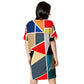 DMV 1876 Abstract Art T-shirt dress