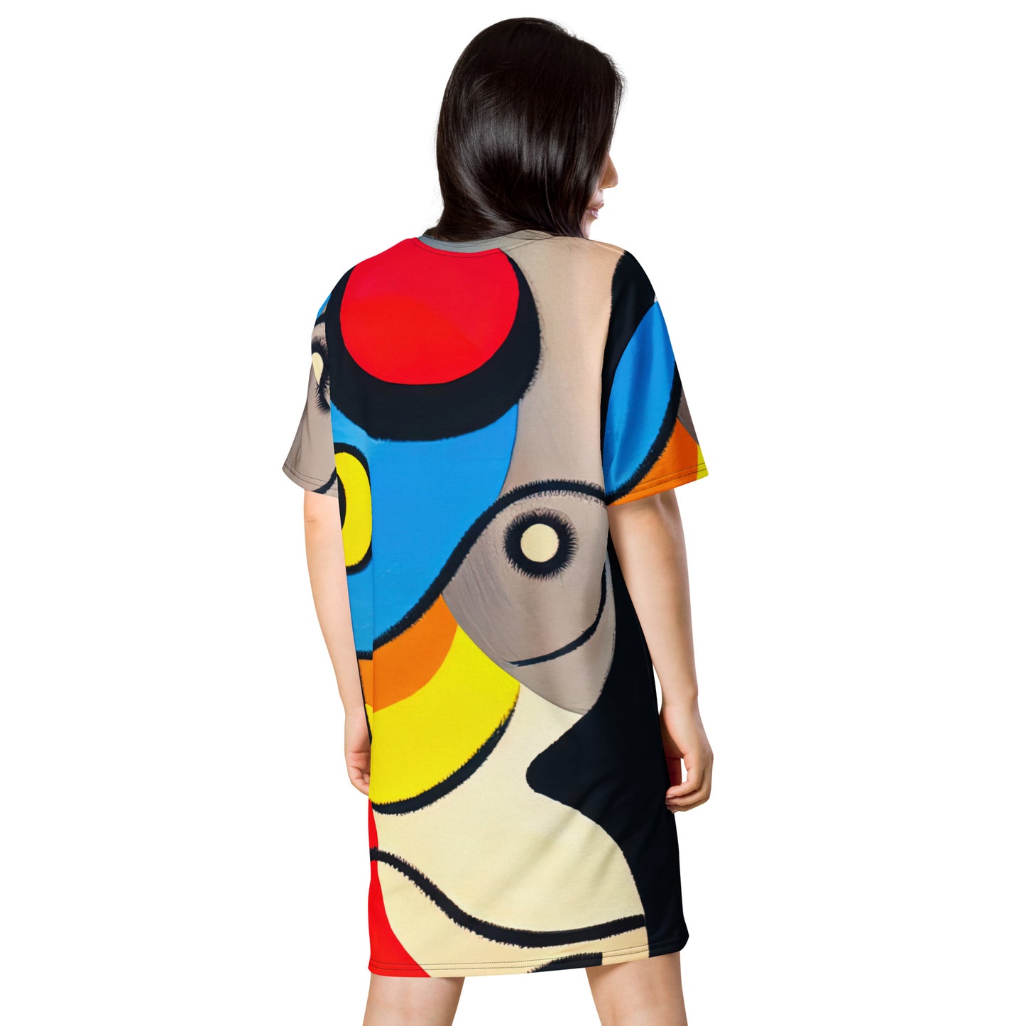 DMV 1100 Retro Art T-shirt dress