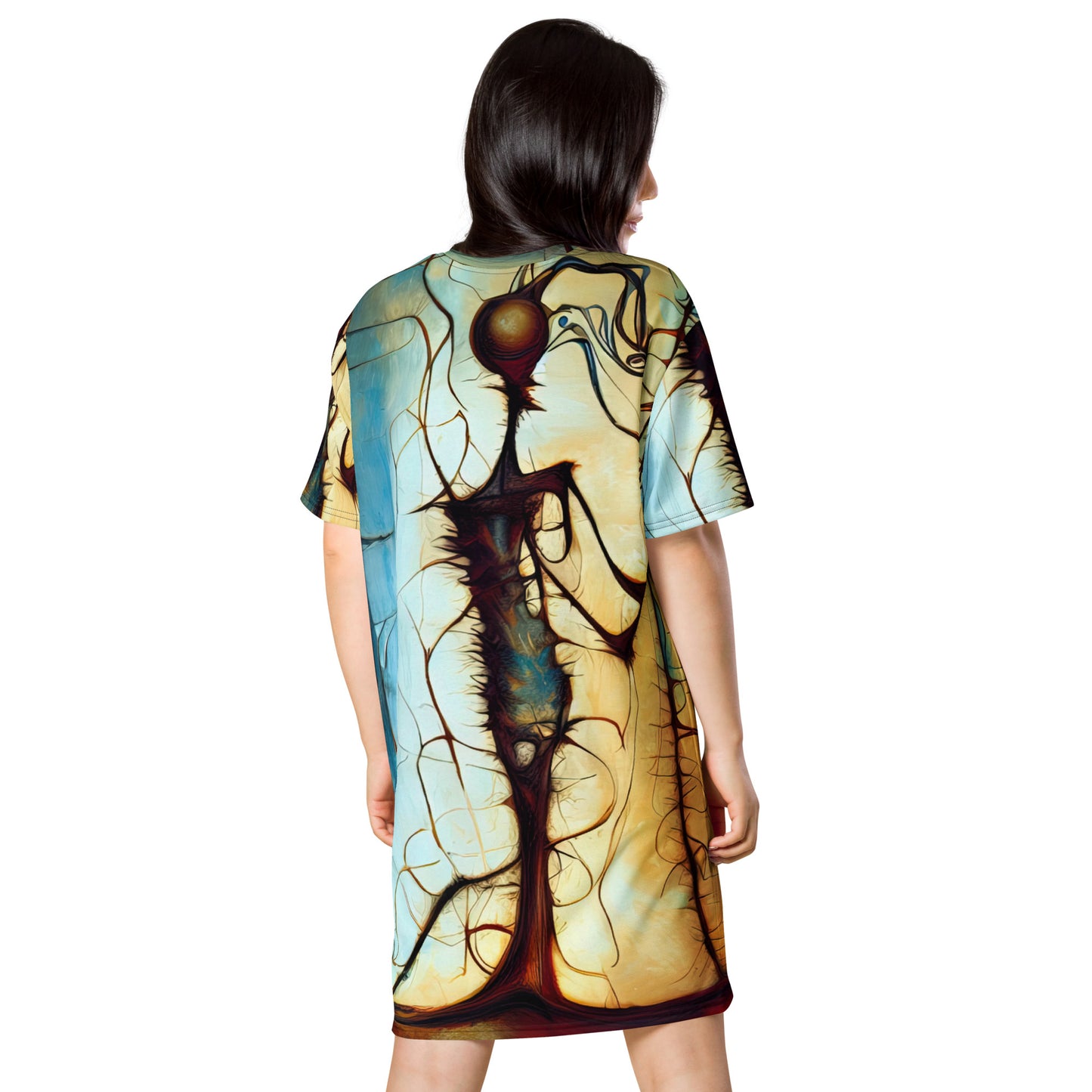 DMV 0650 Retro Art T-shirt dress