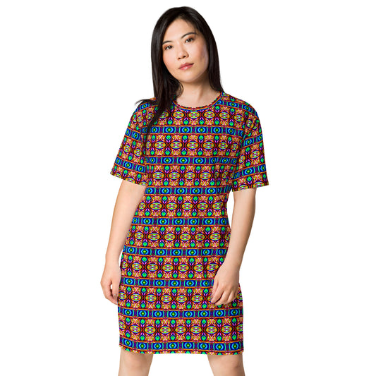 DMV 0245 Psy Artsy T-shirt dress