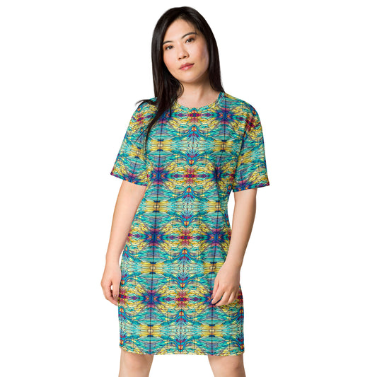 DMV 0231 Chic Boho T-shirt dress