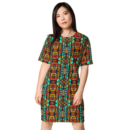 DMV 0074 Psy Artsy T-shirt dress