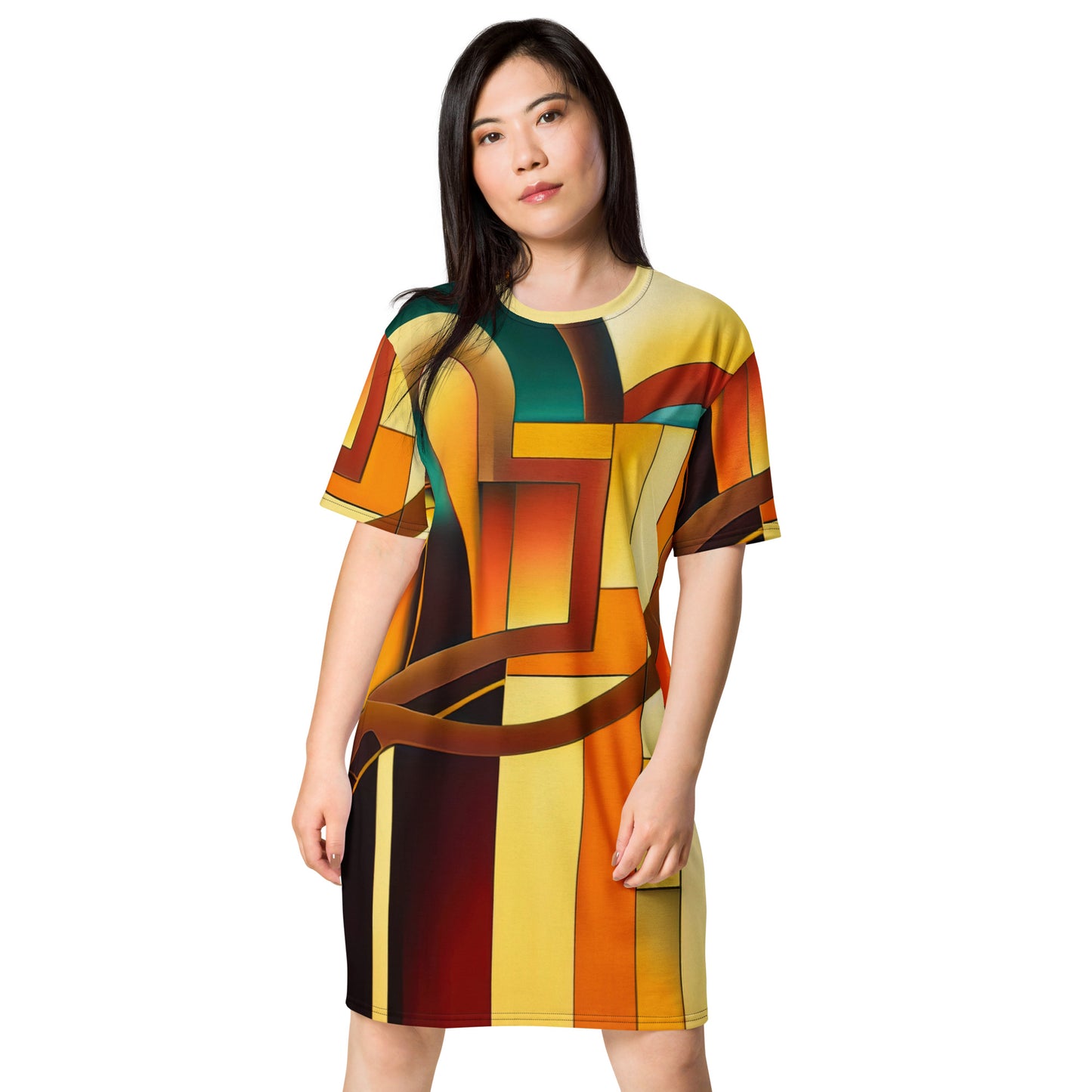 DMV 0048 Retro Art T-shirt dress