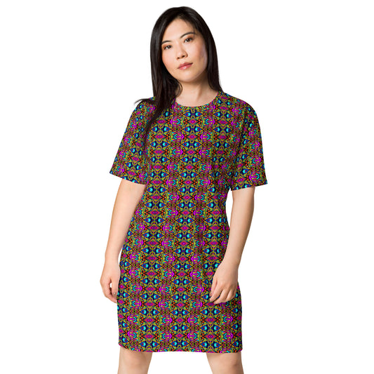 DMV 0270 Psy Artsy T-shirt dress