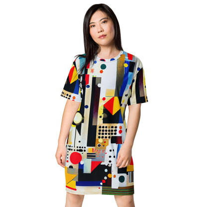 DMV 0124 Retro Art T-shirt dress