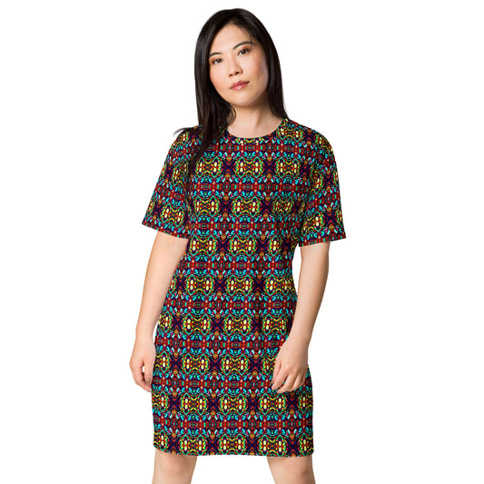 DMV 0091 Psy Artsy T-shirt dress