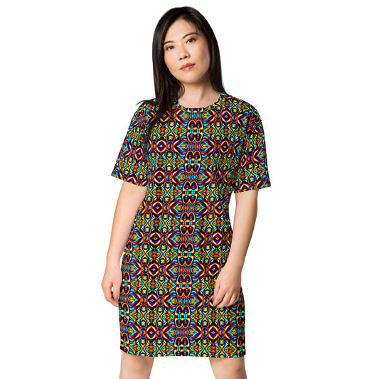 DMV 0118 Psy Artsy T-shirt dress