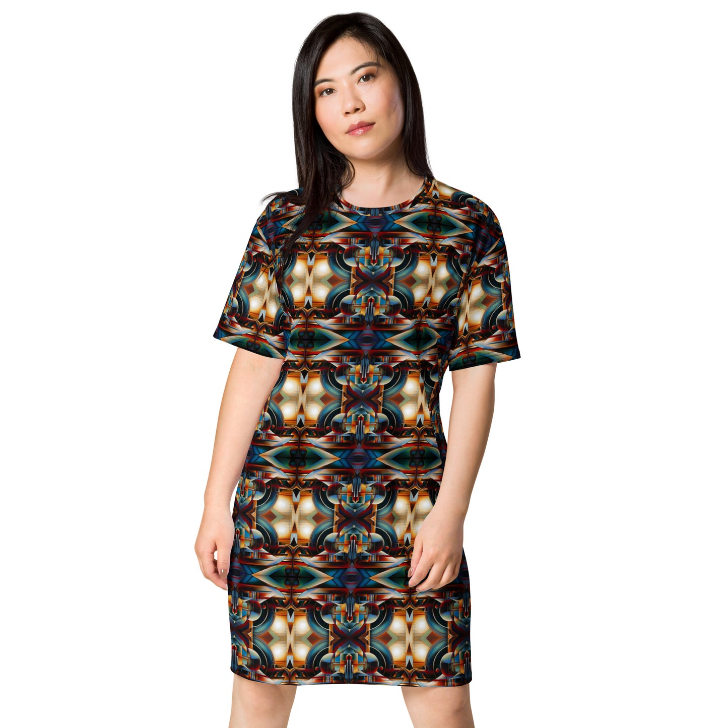 DMV 0127 Conceptual Artsy T-shirt dress