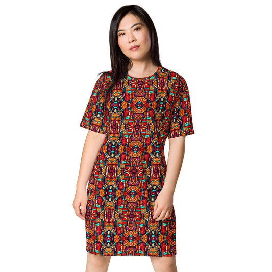 DMV 0110 Psy Artsy T-shirt dress