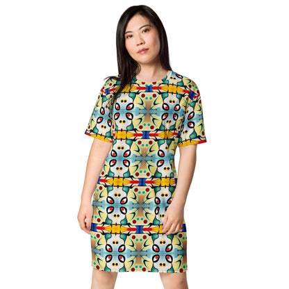 DMV 0102 Vintage Artsy T-shirt dress