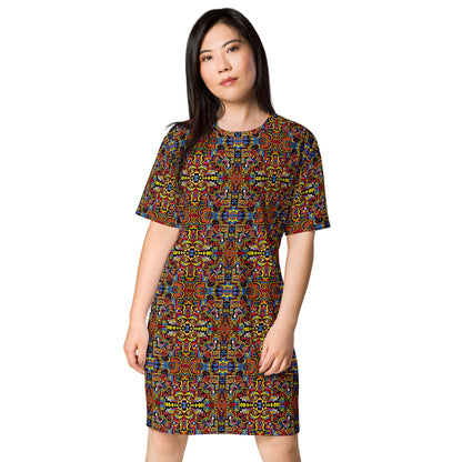 DMV 0108 Psy Artsy T-shirt dress