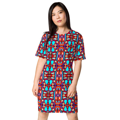 DMV 0094 Vintage Artsy T-shirt dress