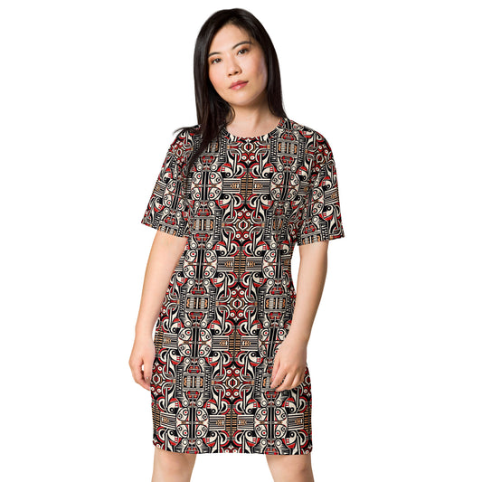 DMV 0161 Chic Boho T-shirt dress