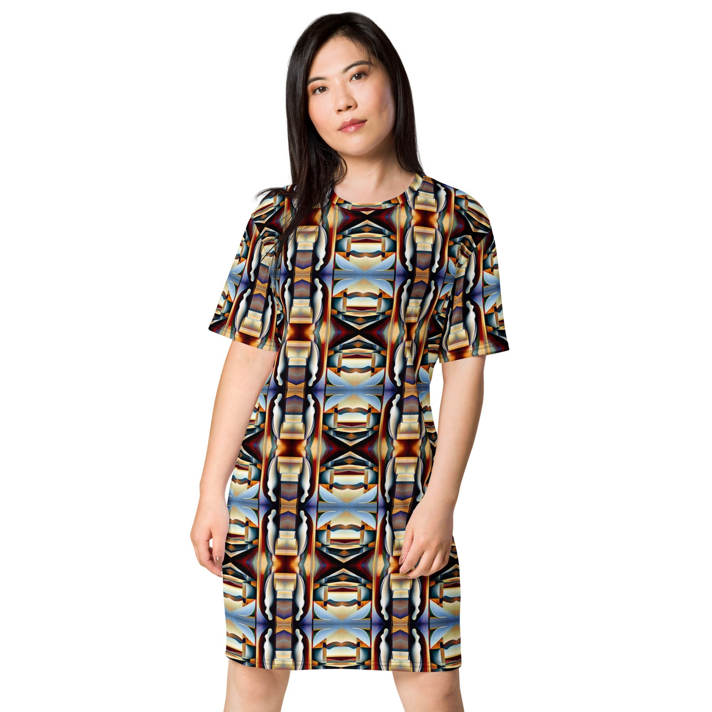 DMV 0104 Conceptual Artsy T-shirt dress