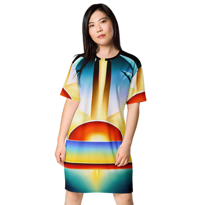 DMV 0262 Retro Art T-shirt dress