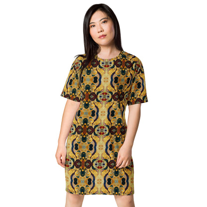 DMV 0407 Chic Boho T-shirt dress