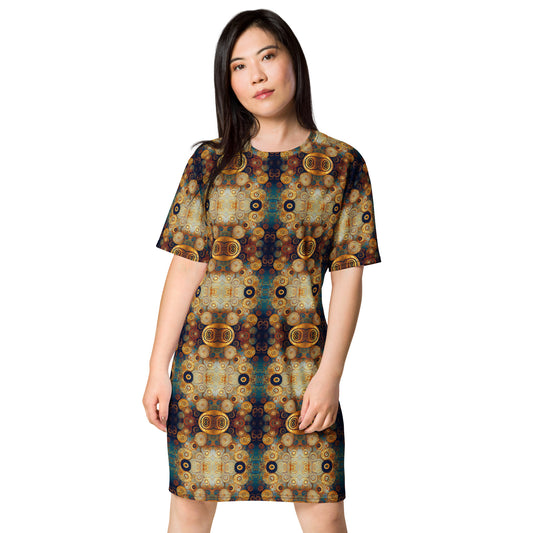 DMV 0183 Chic Boho T-shirt dress