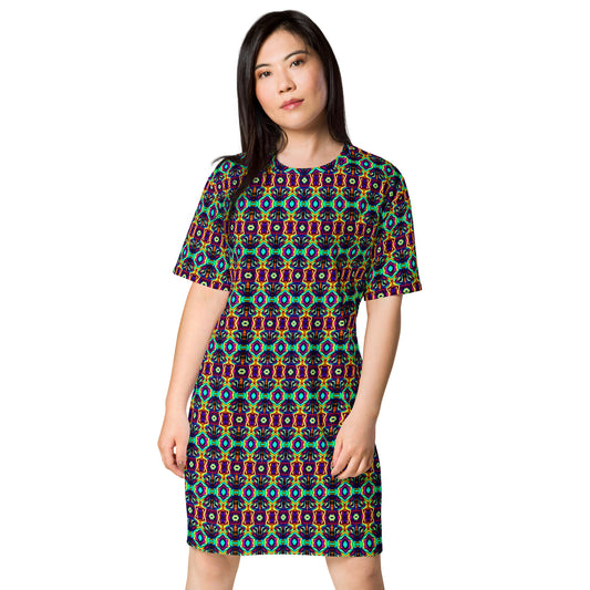 DMV 1465 Psy Artsy T-shirt dress