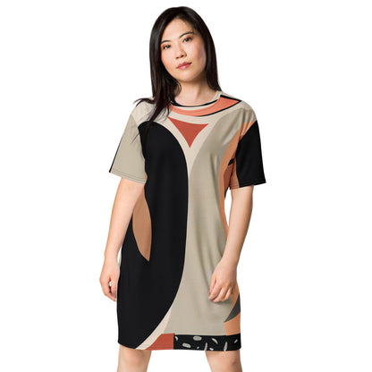 DMV 0278 Boho T-shirt dress