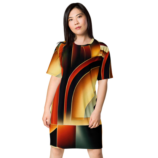 DMV 0261 Retro Art T-shirt dress