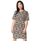 DMV 0771 Geo Boho T-shirt dress