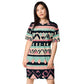 DMV 0451 Boho T-shirt dress