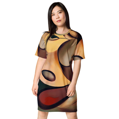 DMV 2016 Abstract Art T-shirt dress