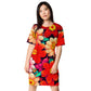 DMV 0324 Floral T-shirt dress