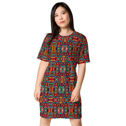 DMV 0682 Psy Artsy T-shirt dress