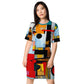 DMV 0554 Retro Art T-shirt dress