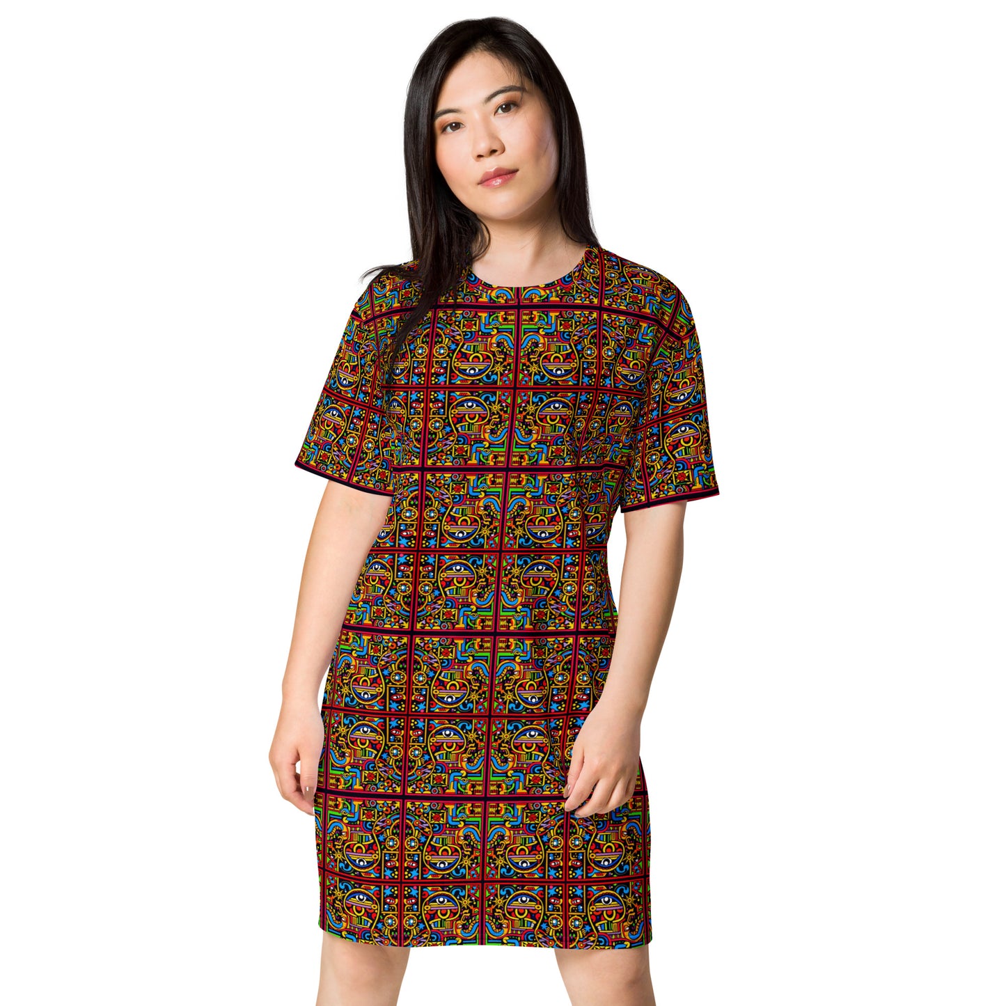 DMV 1770 Psy Artsy T-shirt dress