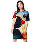 DMV 1296 Retro Art T-shirt dress