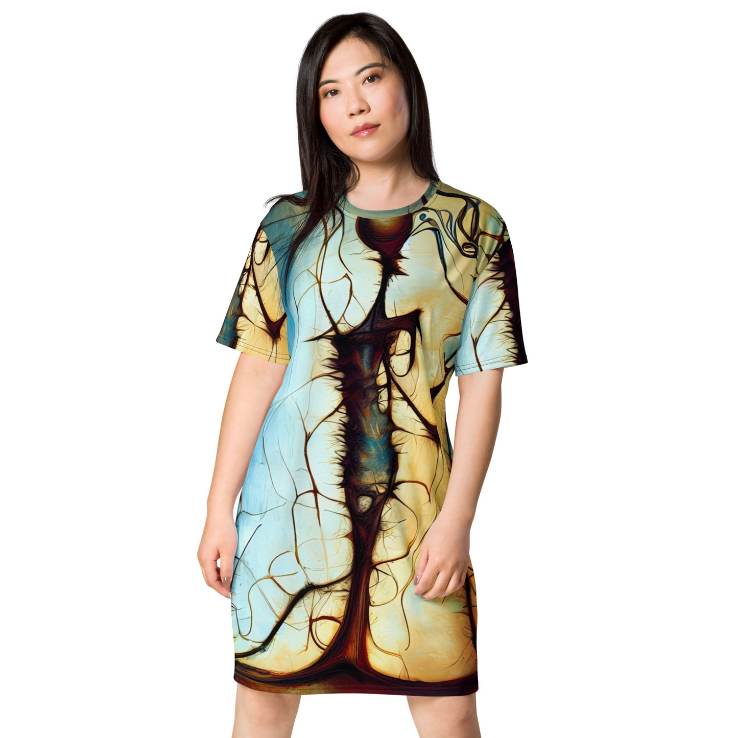 DMV 0650 Retro Art T-shirt dress