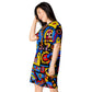 DMV 0235 Psy Art T-shirt dress