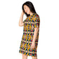 DMV 0236 Vintage Artsy T-shirt dress