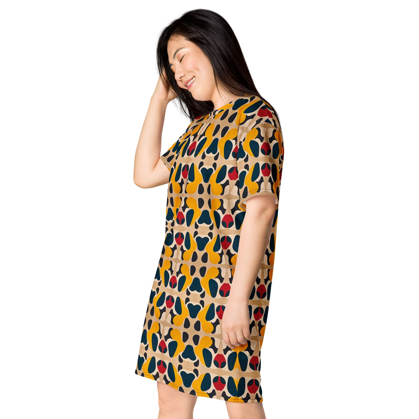 DMV 0236 Vintage Artsy T-shirt dress