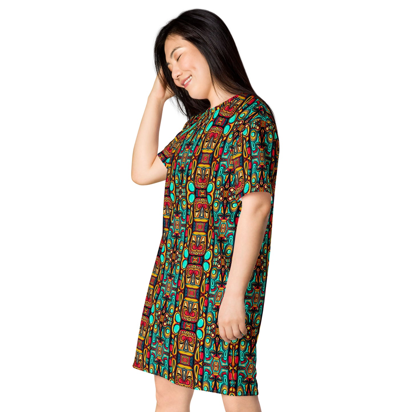 DMV 0074 Psy Artsy T-shirt dress