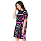 DMV 0026 Boho T-shirt dress