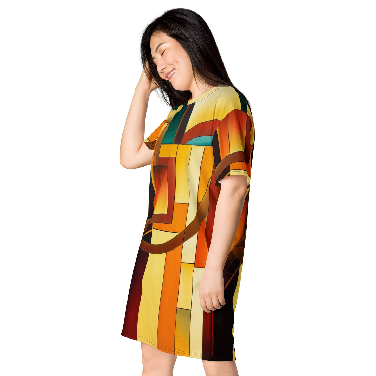 DMV 0048 Retro Art T-shirt dress