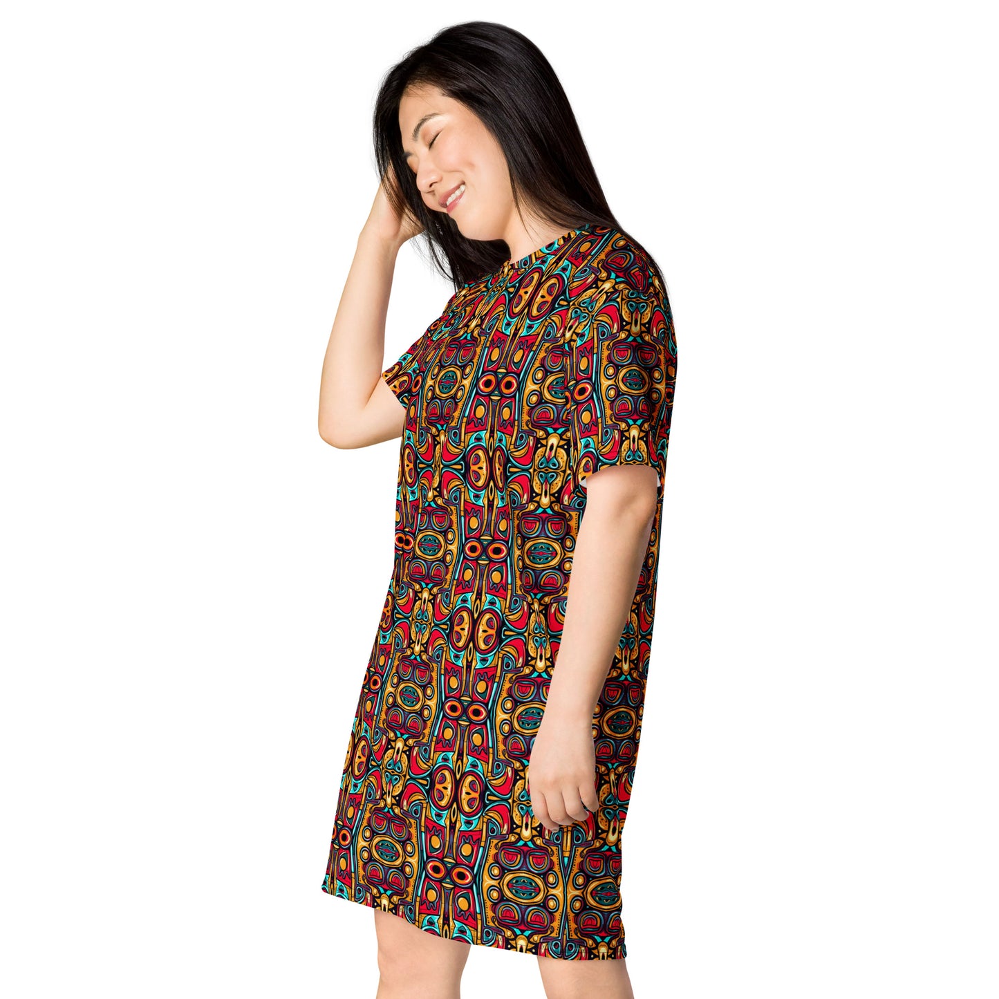 DMV 0249 Psy Artsy T-shirt dress