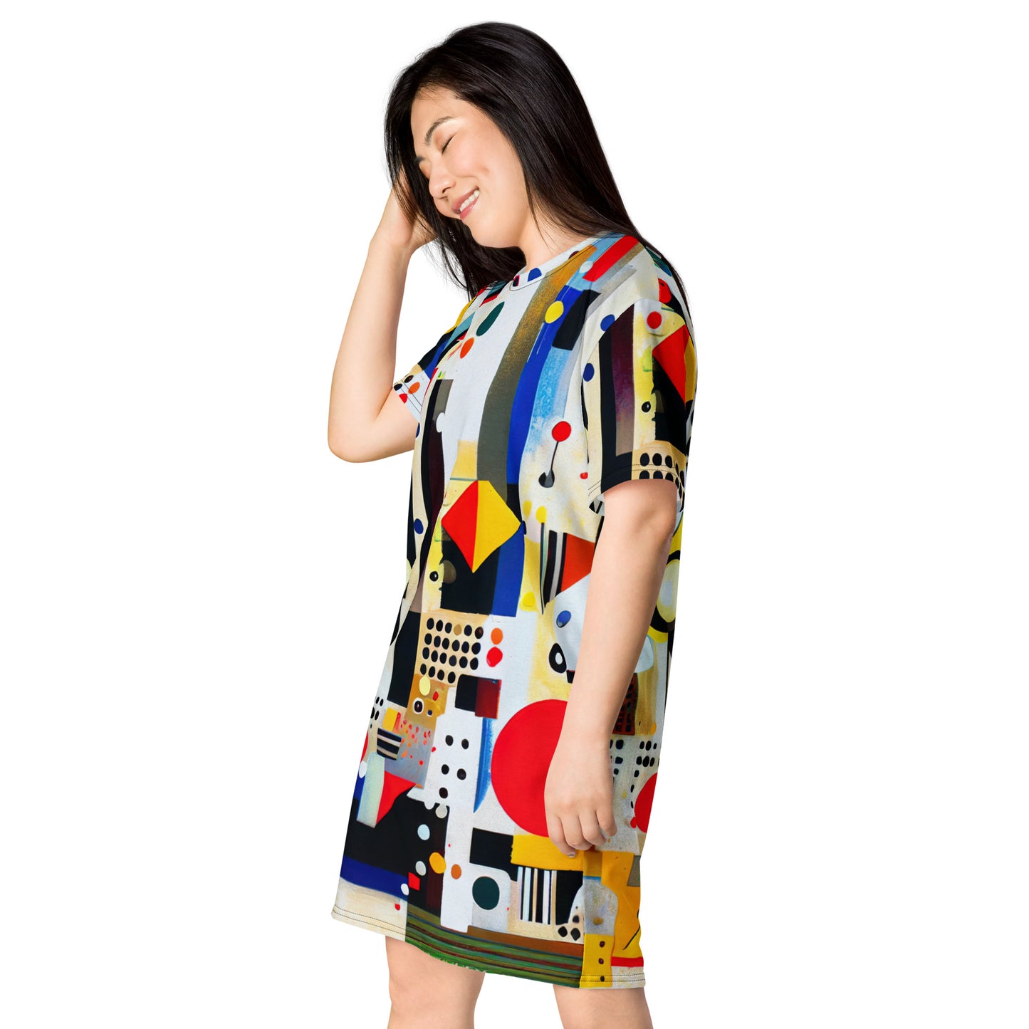 DMV 0124 Retro Art T-shirt dress