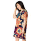 DMV 0253 Floral T-shirt dress