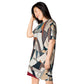 DMV 0264 Abstract Art T-shirt dress