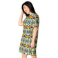 DMV 0102 Vintage Artsy T-shirt dress