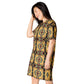 DMV 0224 Geo Boho T-shirt dress