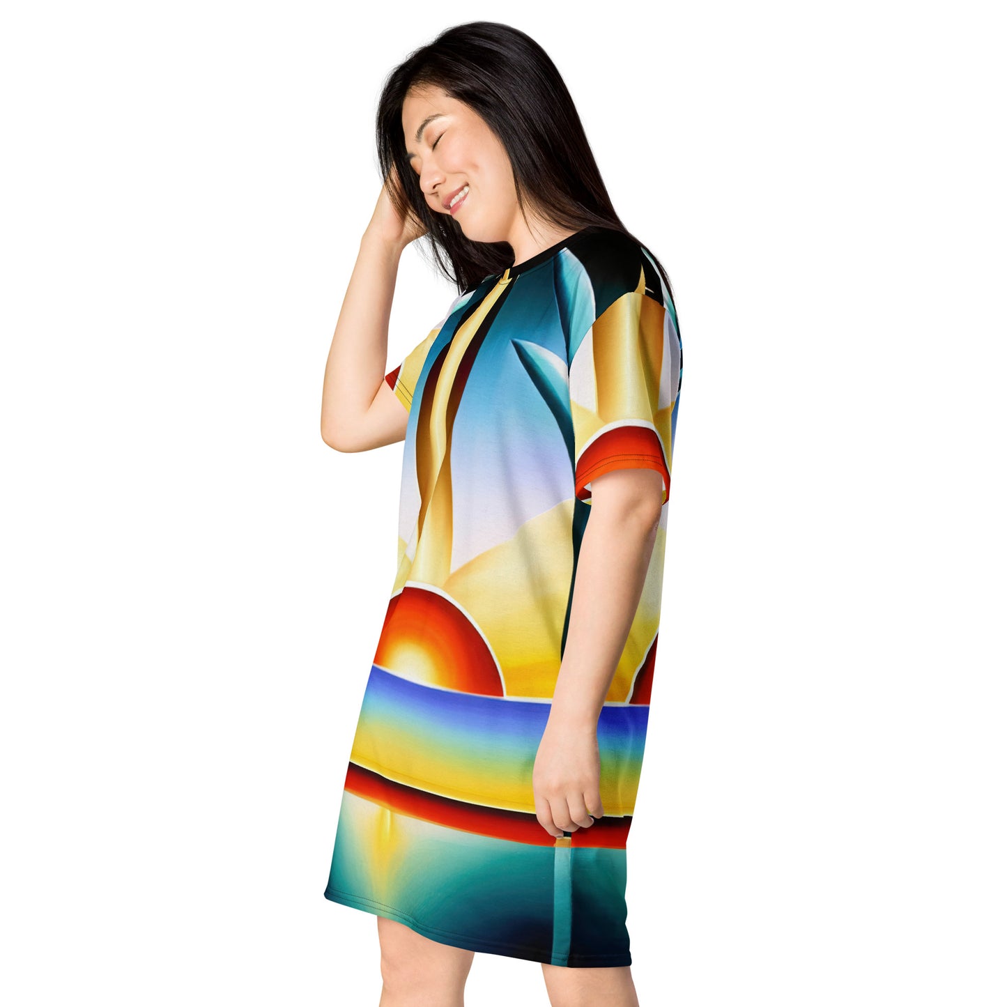 DMV 0262 Retro Art T-shirt dress