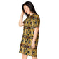 DMV 0407 Chic Boho T-shirt dress