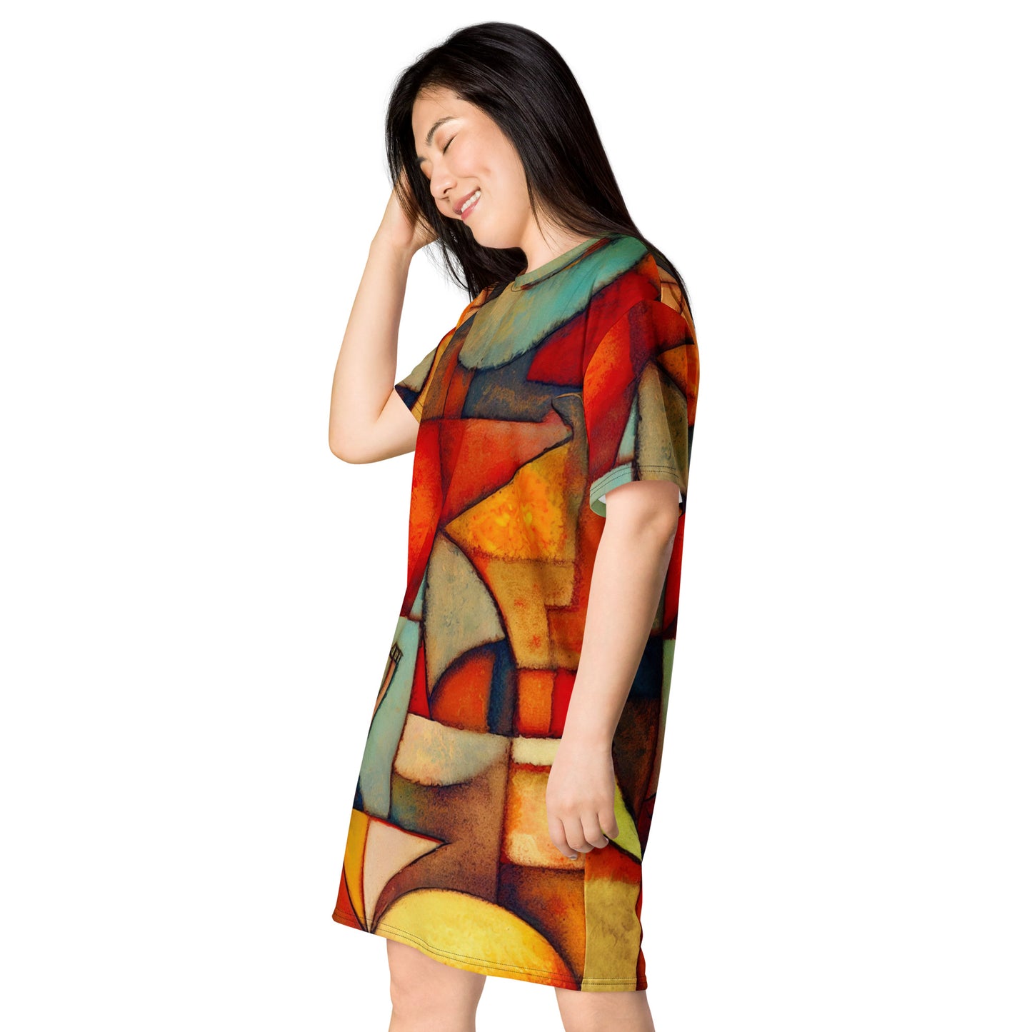 DMV 0298 Retro Art T-shirt dress