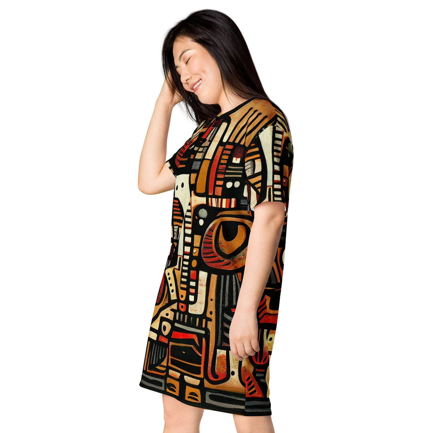 DMV 0505 Retro Art T-shirt dress