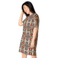 DMV 0863 Chic Boho T-shirt dress